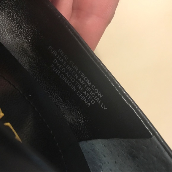 Guess Leopard Calf Hair & Leather Heels 7.5 - Picture 6 of 7